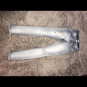 Mudd blue skinny jeans